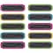 Teacher Created Resources Chalkboard Brights Labels, Non-Adhesive, PK90 TCR20871 - alternate 2